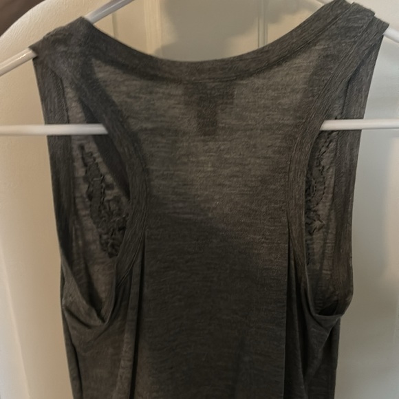 Mossimo beaded gray tank top - Picture 3 of 3